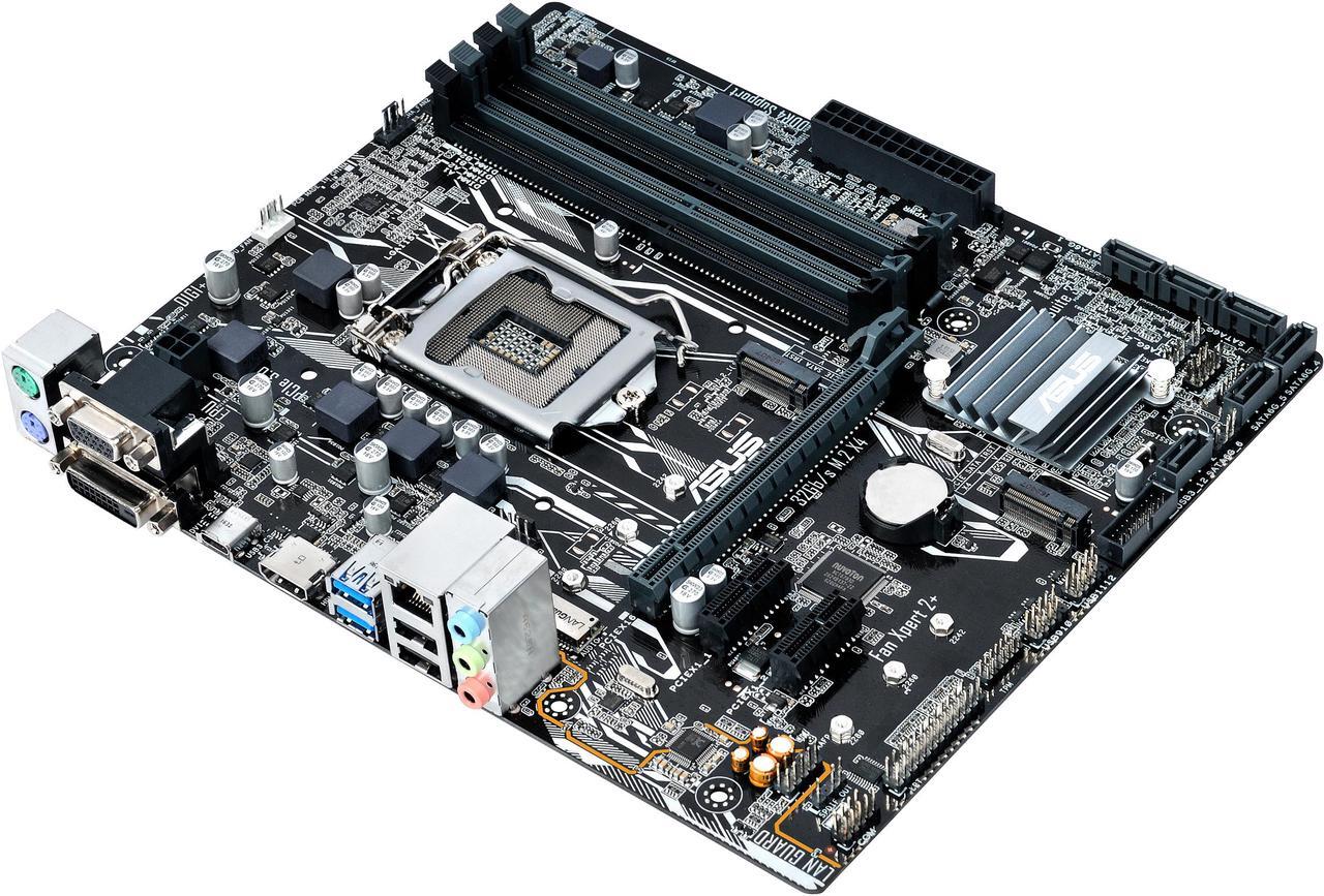 Main image of ASUS PRIME B250M-A LGA 1151 Intel B250 HDMI SATA 6Gb/s USB 3.1 USB 3.0 Micro ATX Intel Motherboard