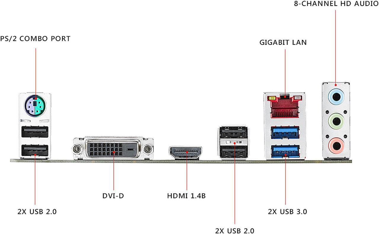 Alt view image 5 of 7 - ASUS ROG STRIX B250G GAMING LGA1151 DDR4 HDMI DVI M.2 Micro-ATX Motherboard with USB 3.1