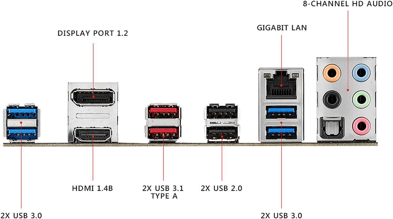 Alt view image 2 of 6 - ASUS ROG STRIX B350-F GAMING AM4 AMD B350 SATA 6Gb/s USB 3.1 HDMI ATX AMD Motherboard