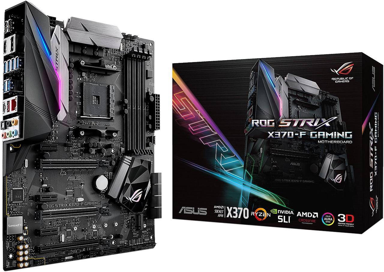 Alt view image 6 of 6 - ASUS ROG STRIX X370-F GAMING AM4 AMD X370 ATX AMD Motherboard