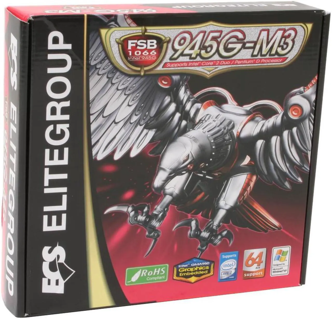 Alt view image 6 of 6 - ECS 945G-M3 (V3.0) LGA 775 Intel 945G Micro ATX Intel Motherboard