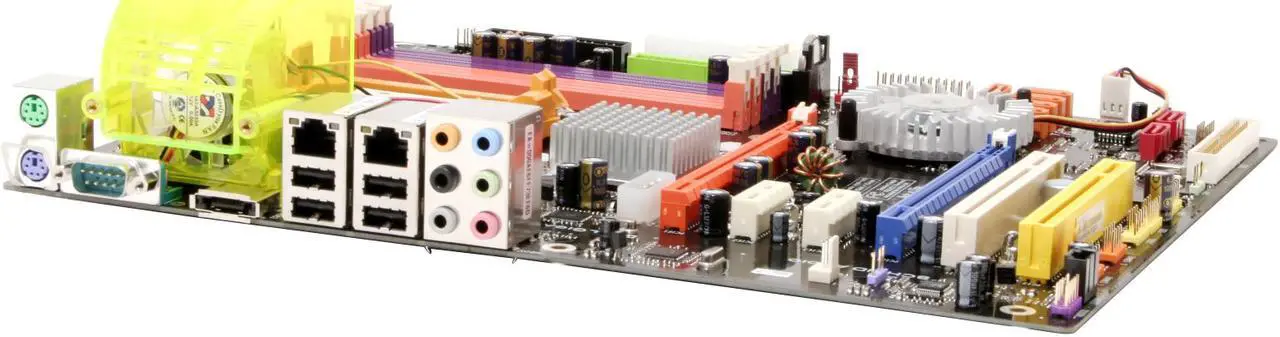 Main image of ECS KN3 SLI2 (1.0) AM2 NVIDIA nForce 590 SLI MCP ATX AMD Motherboard