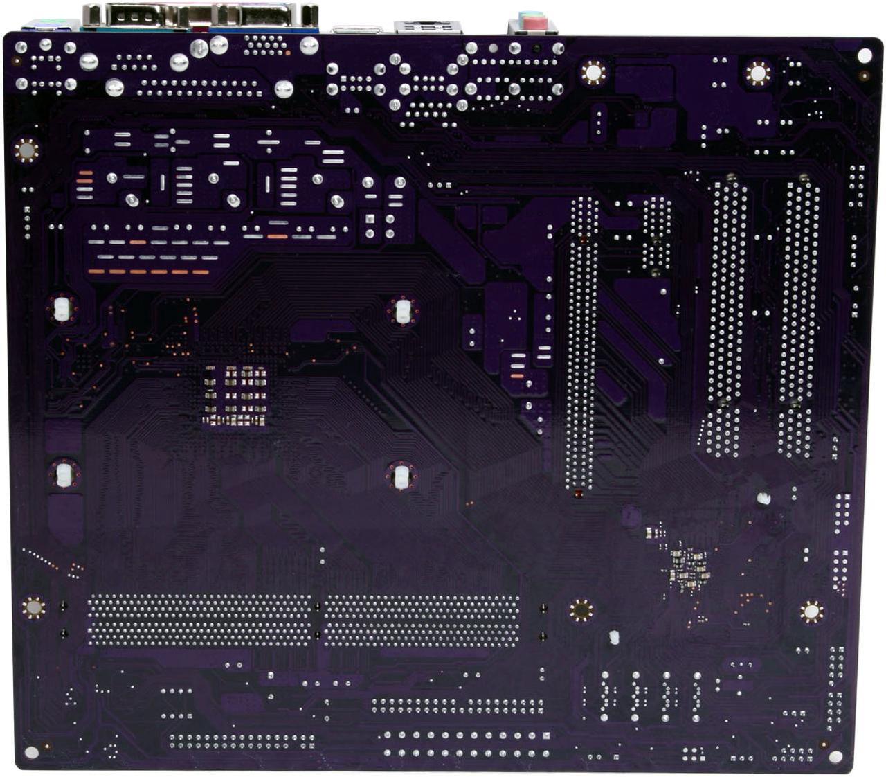 Alt view image 3 of 7 - ECS GeForce6100SM-M2 (V1.0A) AM2 NVIDIA GeForce 6100 Micro ATX AMD Motherboard