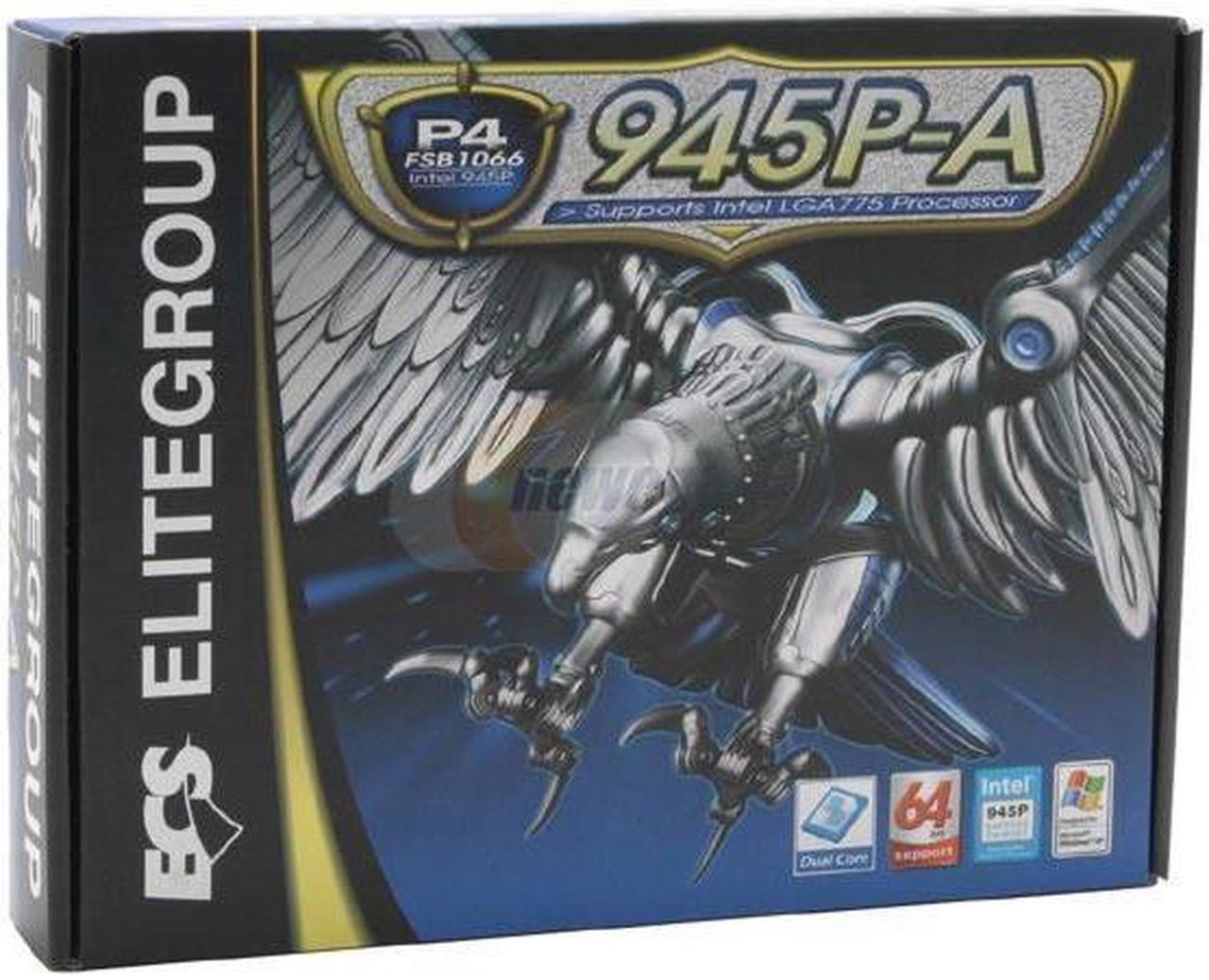 Alt view image 4 of 4 - ECS 945P-A (1.0) LGA 775 Intel 945P ATX Intel Motherboard