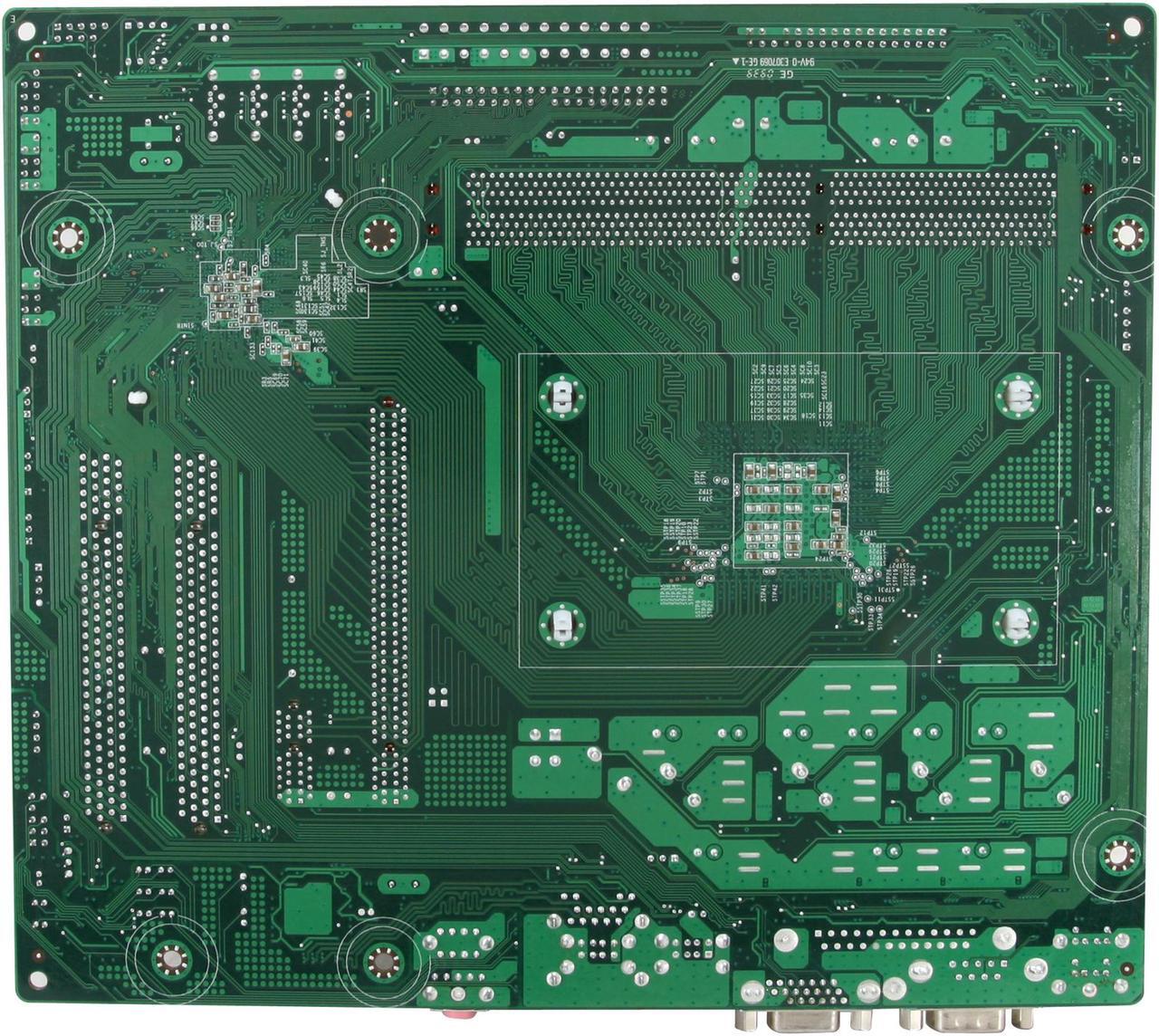 Alt view image 4 of 5 - ECS MCP61M-M3 (V1.0A) AM3 NVIDIA GeForce 6100/nForce 430 Micro ATX AMD Motherboard