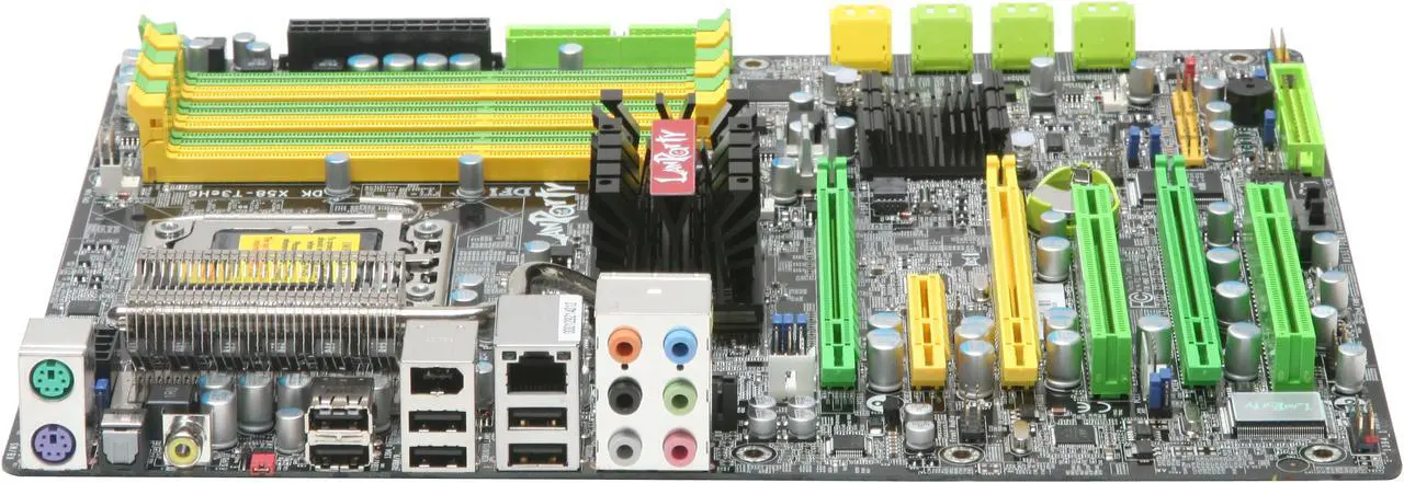 Alt view image 2 of 5 - DFI LP DK X58-T3eH6 LGA 1366 Intel X58 ATX Intel Motherboard