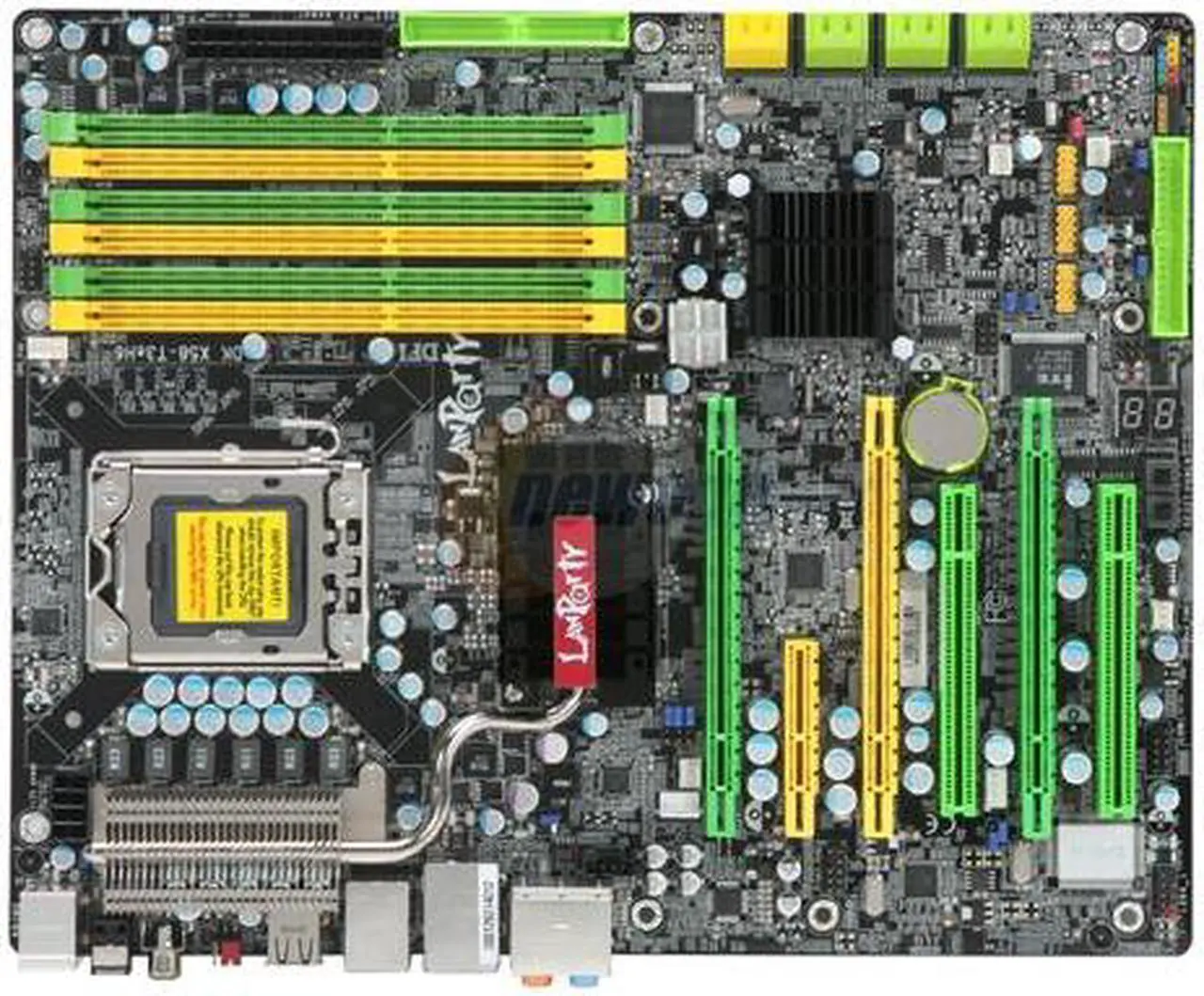 Alt view image 3 of 5 - DFI LP DK X58-T3eH6 LGA 1366 Intel X58 ATX Intel Motherboard