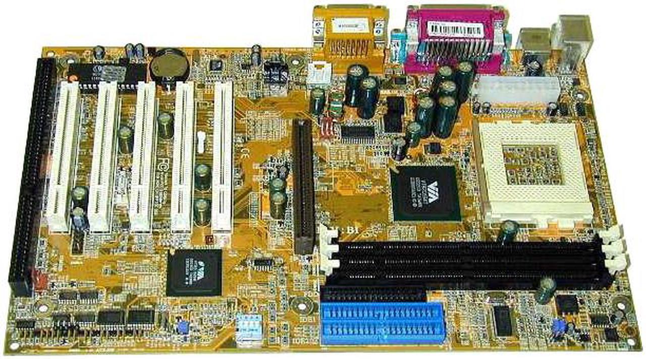 Alt view image 2 of 4 - DFI CA64-TC Socket 370 VIA 694T ATX Intel Motherboard