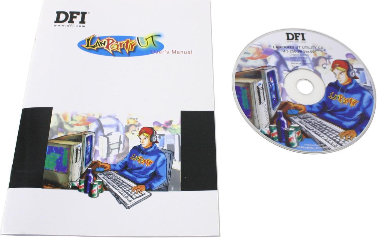 Alt view image 4 of 5 - DFI LANPARTY UT nF3 250Gb 754 NVIDIA nForce3 250Gb ATX AMD Motherboard