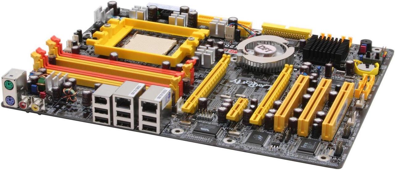 Alt view image 2 of 7 - DFI LanParty UT RDX200 CF-DR 939 ATI Radeon Xpress 200 CrossFire ATX AMD Motherboard