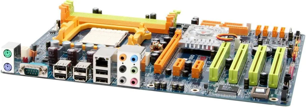 Main image of BIOSTAR TFORCE 550 AM2 NVIDIA nForce 550 MCP ATX AMD Motherboard