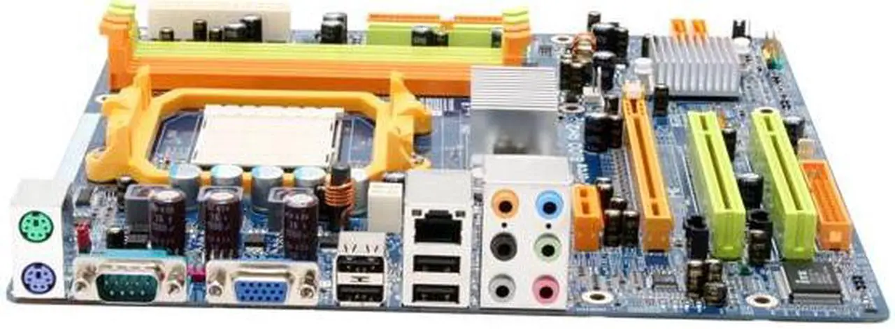 Alt view image 2 of 5 - BIOSTAR TForce 6100 AM2 AM2 NVIDIA GeForce 6100 Micro ATX RoHs compliant AMD Motherboard