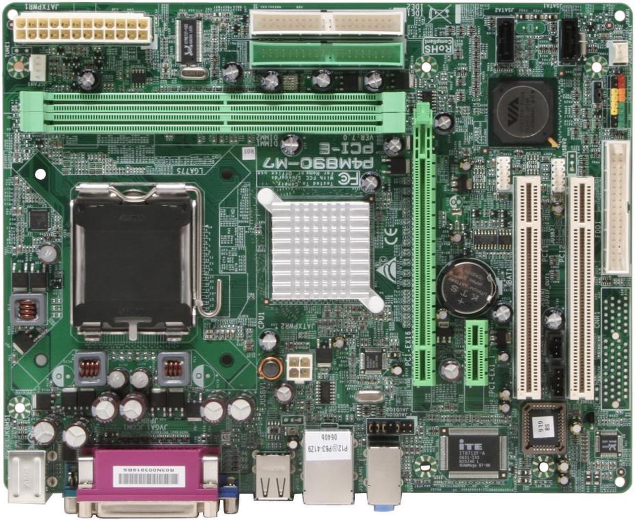 Alt view image 3 of 7 - BIOSTAR P4M890-M7 PCI-E LGA 775 VIA P4M890 Micro ATX Intel Motherboard