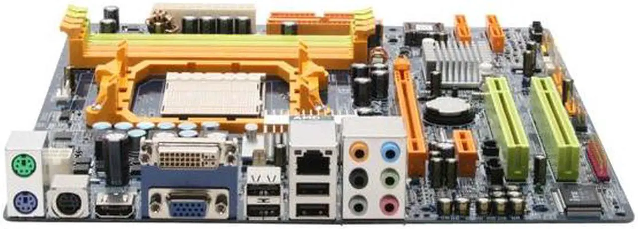 Alt view image 2 of 7 - BIOSTAR TA690G AM2 AM2 AMD 690G HDMI Micro ATX AMD Motherboard