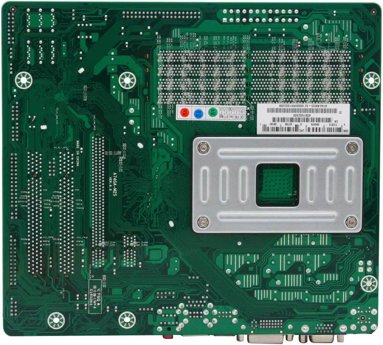 Alt view image 4 of 7 - BIOSTAR A740G M2+ AM2+/AM2 AMD 740G Micro ATX AMD Motherboard