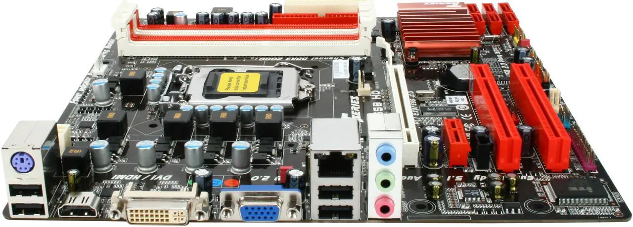 Alt view image 2 of 5 - BIOSTAR TH55B HD LGA 1156 Intel H55 HDMI Micro ATX Intel Motherboard