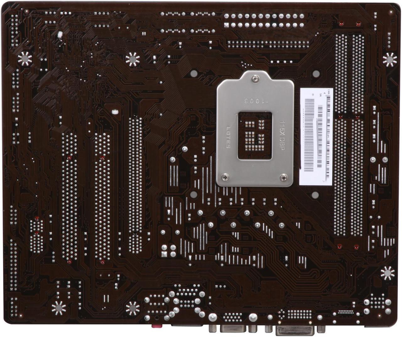 Alt view image 4 of 5 - BIOSTAR H55 HD LGA 1156 Intel H55 HDMI Micro ATX Intel Motherboard