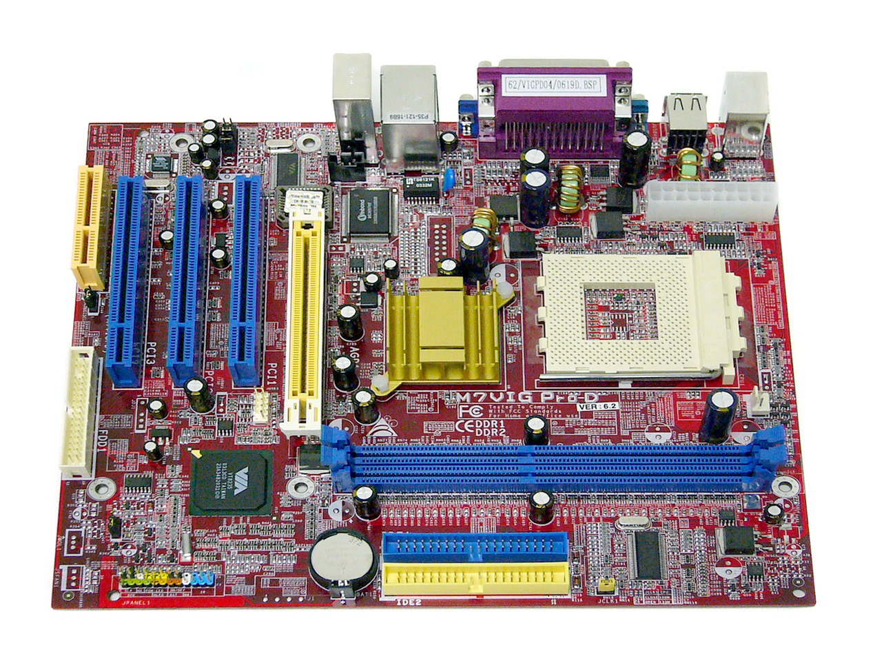 thumbnail image 2 of ECS P5GX-M ATX Motherboard – Ultra Rare, New! Supports Cyrix GXM 200-266 CPU 2 of 5