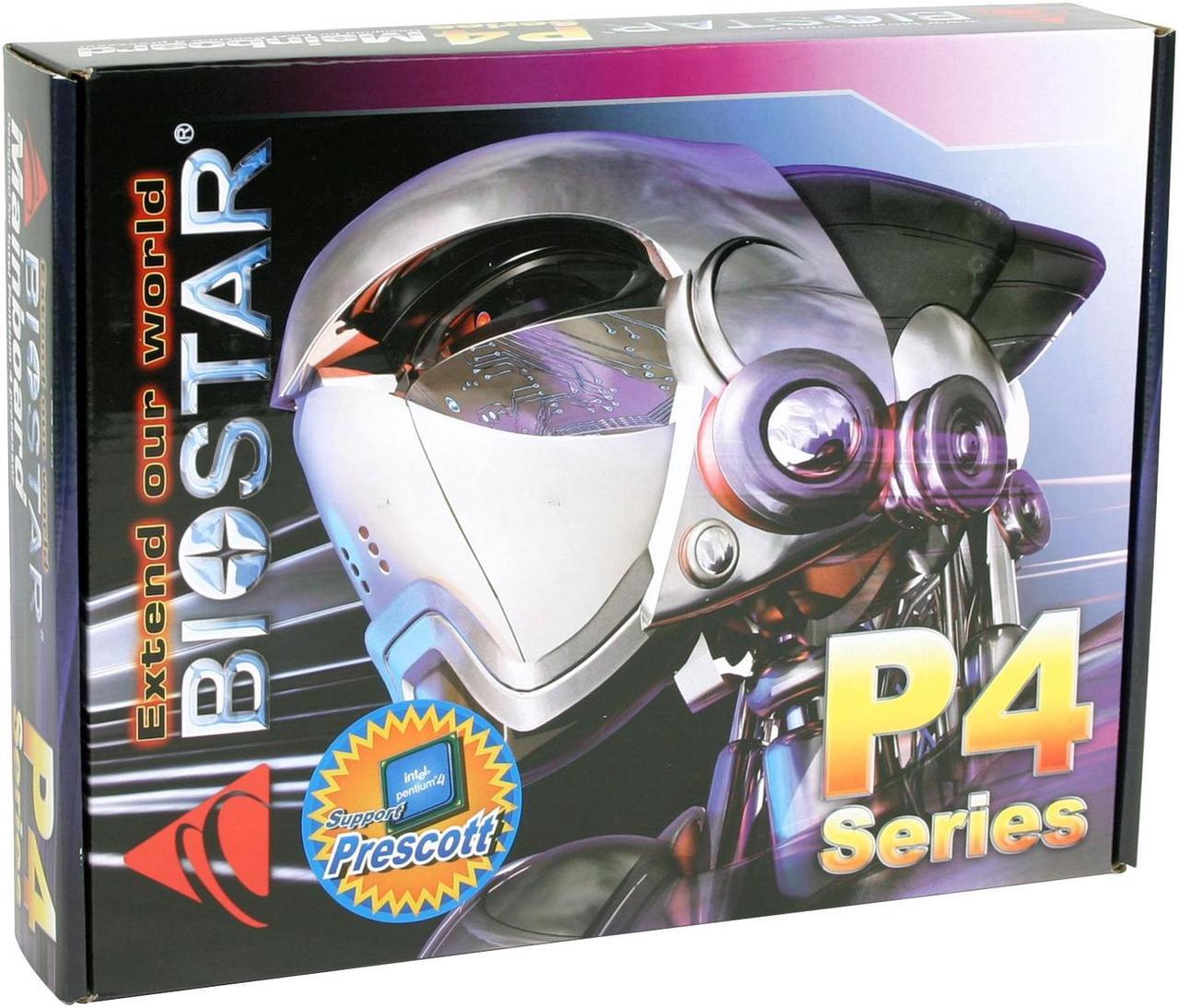 Alt view image 4 of 4 - BIOSTAR U8668 D-COMBO7 Intel Celeron 1.8 GHz 478 VIA P4M266A Micro ATX