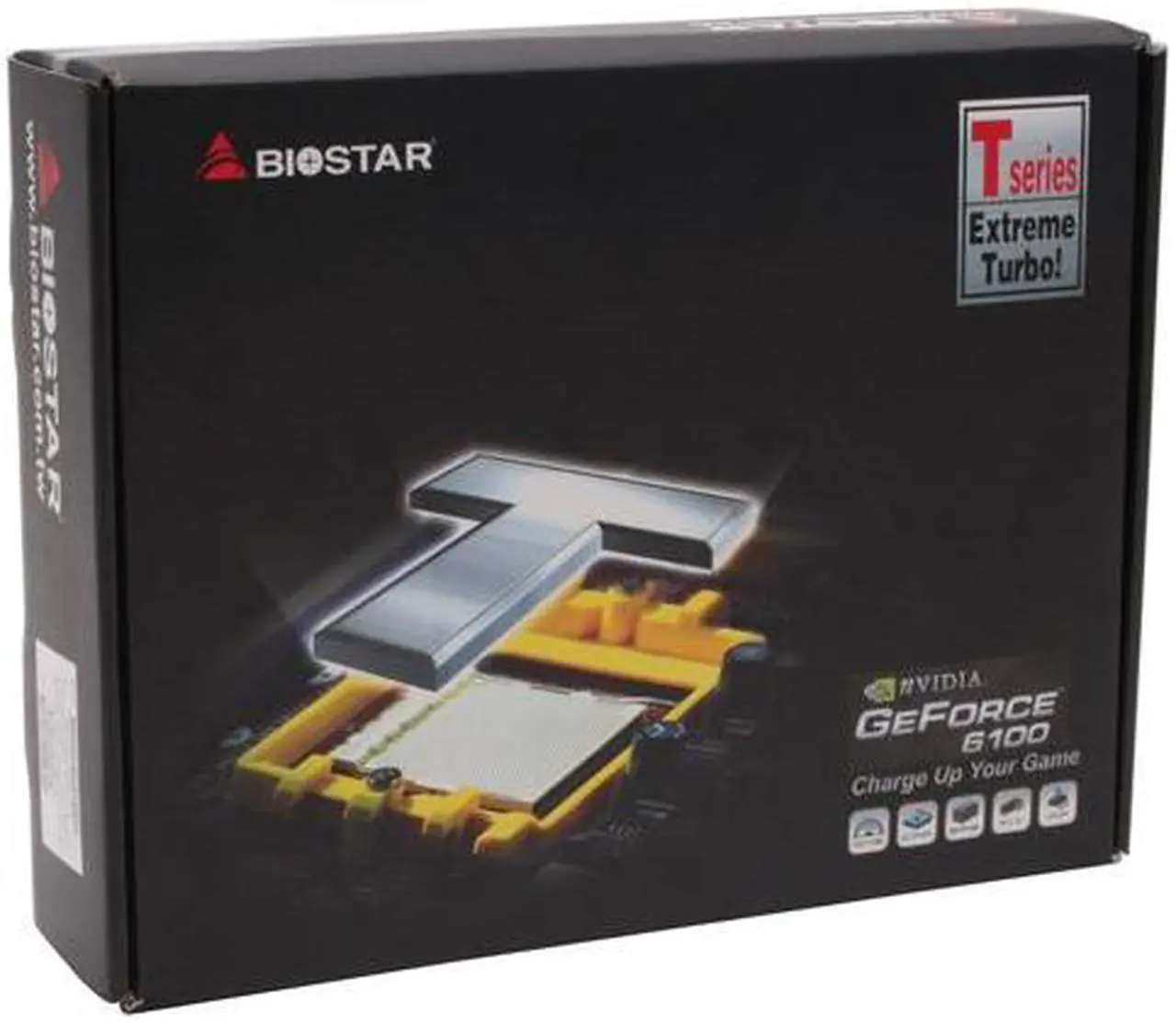 Alt view image 5 of 5 - BIOSTAR TForce6100-939 939 NVIDIA GeForce 6100 Micro ATX AMD Motherboard
