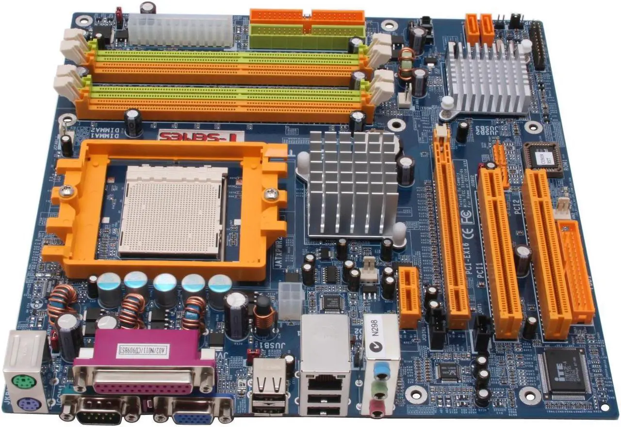 Alt view image 3 of 5 - BIOSTAR TForce6100-939 939 NVIDIA GeForce 6100 Micro ATX AMD Motherboard