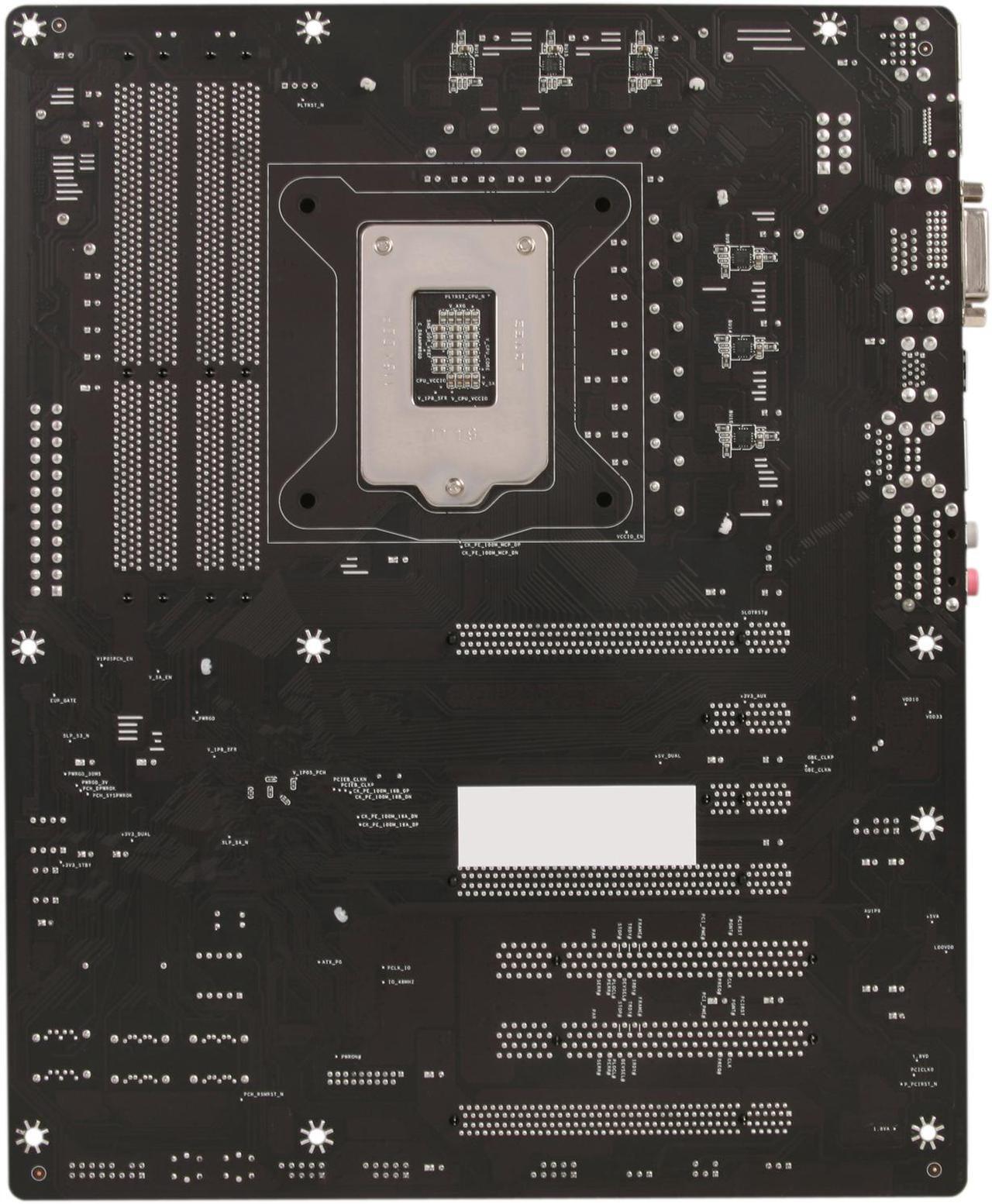 Alt view image 4 of 5 - BIOSTAR TZ77XE3 LGA 1155 Intel Z77 HDMI SATA 6Gb/s USB 3.0 ATX Intel Motherboard with UEFI BIOS