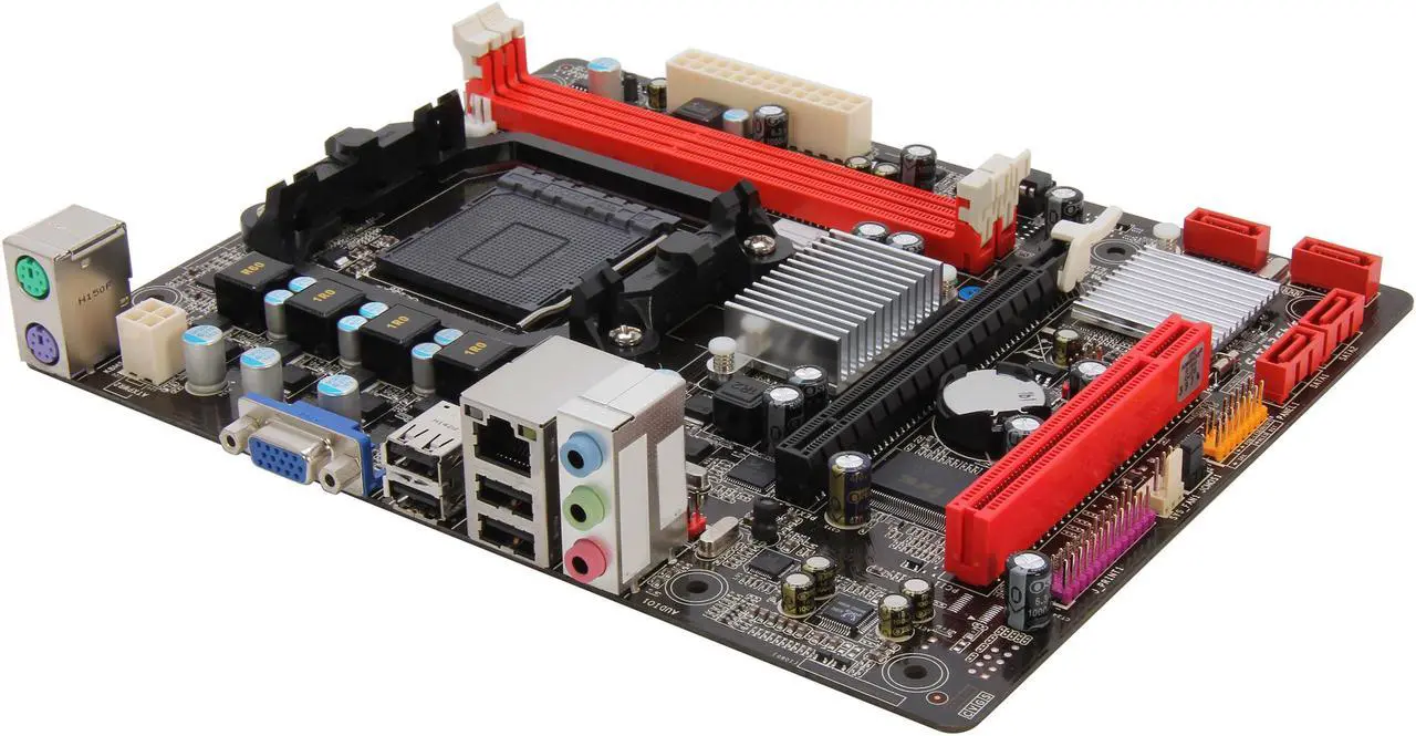 Main image of BIOSTAR A960G+ AM3+ AMD 760G + SB710 Micro ATX AMD Motherboard