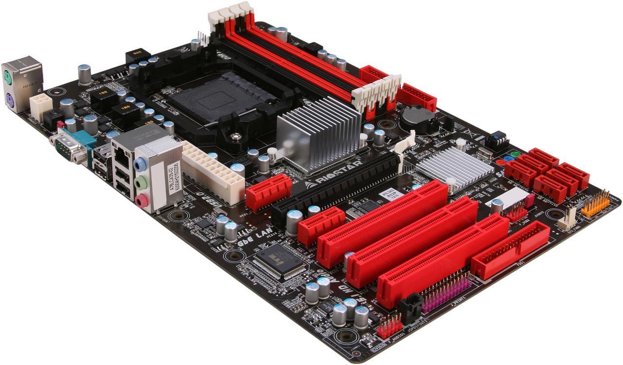 Main image of BIOSTAR A960A3+ AM3+ AMD RX881 + SB710 ATX AMD Motherboard