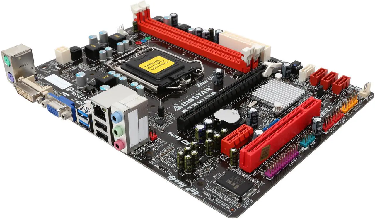 Main image of BIOSTAR B75MU3B LGA 1155 Intel B75 USB 3.0 Micro ATX Intel Motherboard