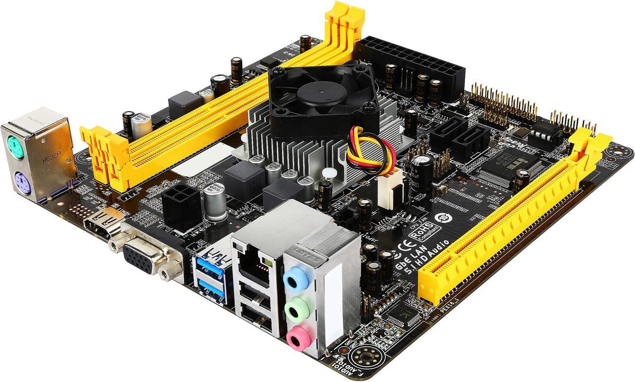 AMD A68N-5200 AMD Fusion APU A6-5200 Quad-Core Processor Mini ITX Motherboard / CPU / VGA Combo