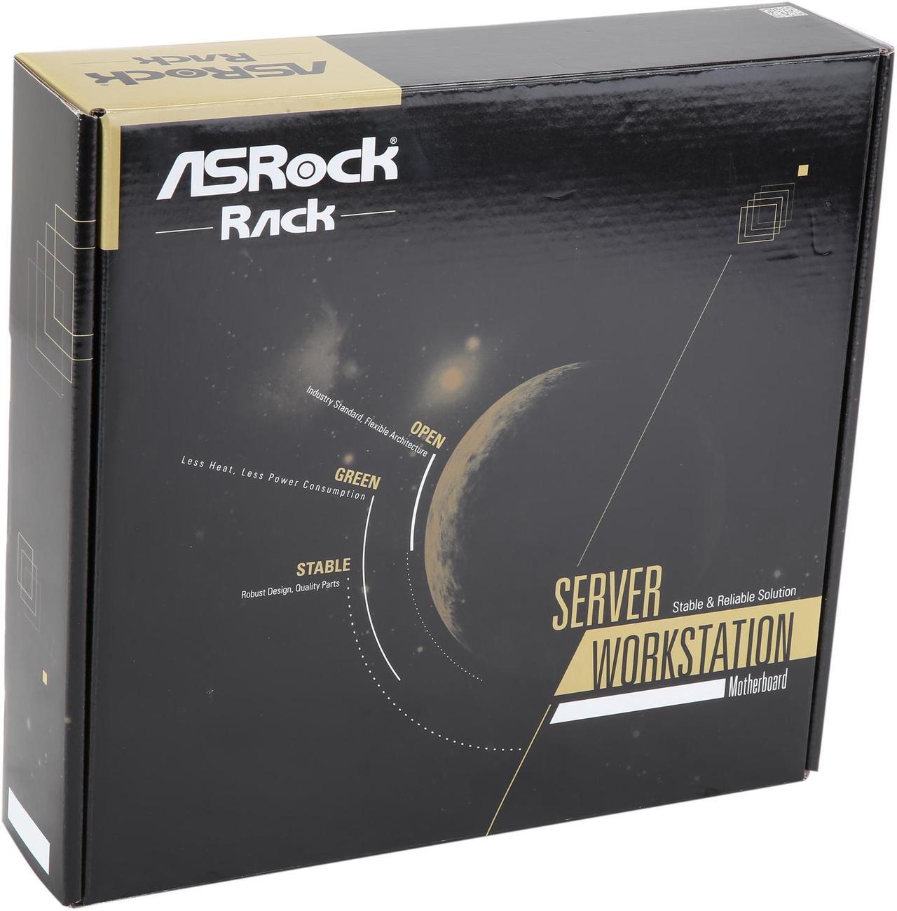Alt view image 4 of 4 - AsRock Rack X470D4U2-2T Micro ATX Server Motherboard AM4 Ryzen & Ryzen 7nm PGA1331 AMD X470 Dual 10 GLAN
