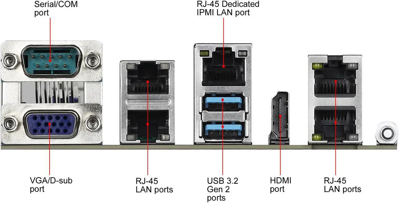 Alt view image 6 of 6 - AsRock Rack X570D4U-2L2T micro-ATX Server Motherboard AMD AM4 PGA 1331 Dual 10GLAN