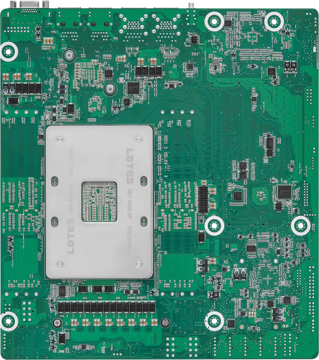 Alt view image 3 of 4 - Asrock Rack Ampere Altra Bundle ALTRAD8UD-1L2T Deep Micro-ATX Server Motherboard Single Socket (LGA 4926) with Ampere Altra M128-26 128 cores & 2U passive cooler, Dual 10G - Integrated by Asrock Rack