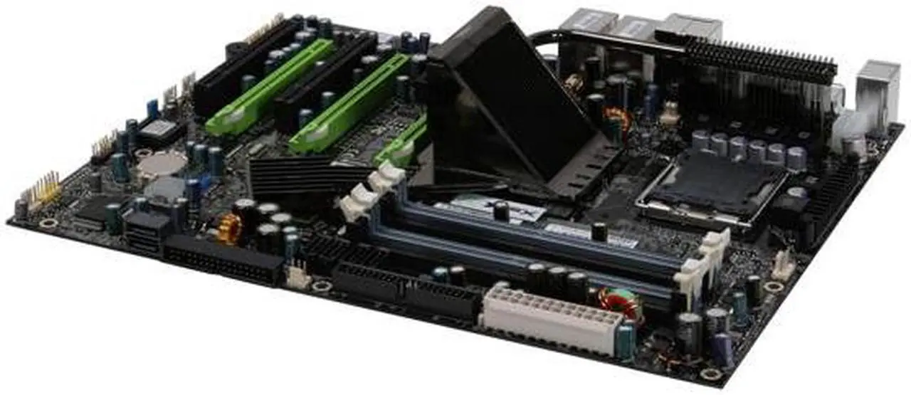 Alt view image 5 of 8 - XFX MB-N780-ISH9 LGA 775 NVIDIA nForce 780i SLI Intel Motherboard 3-Way SLI Support