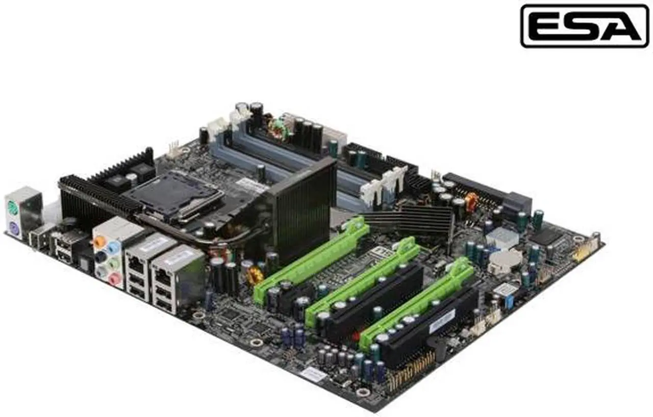 Main image of XFX MB-N780-ISH9 LGA 775 NVIDIA nForce 780i SLI Intel Motherboard 3-Way SLI Support