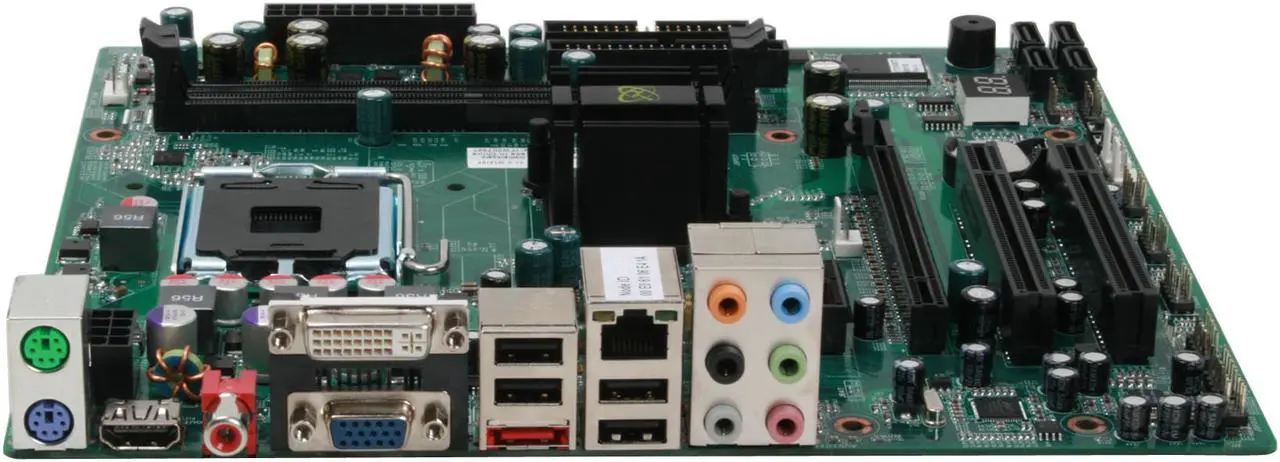 Alt view image 2 of 7 - XFX MG-630i-7159 LGA 775 NVIDIA GeForce 7150 HDMI Micro ATX Intel Motherboard