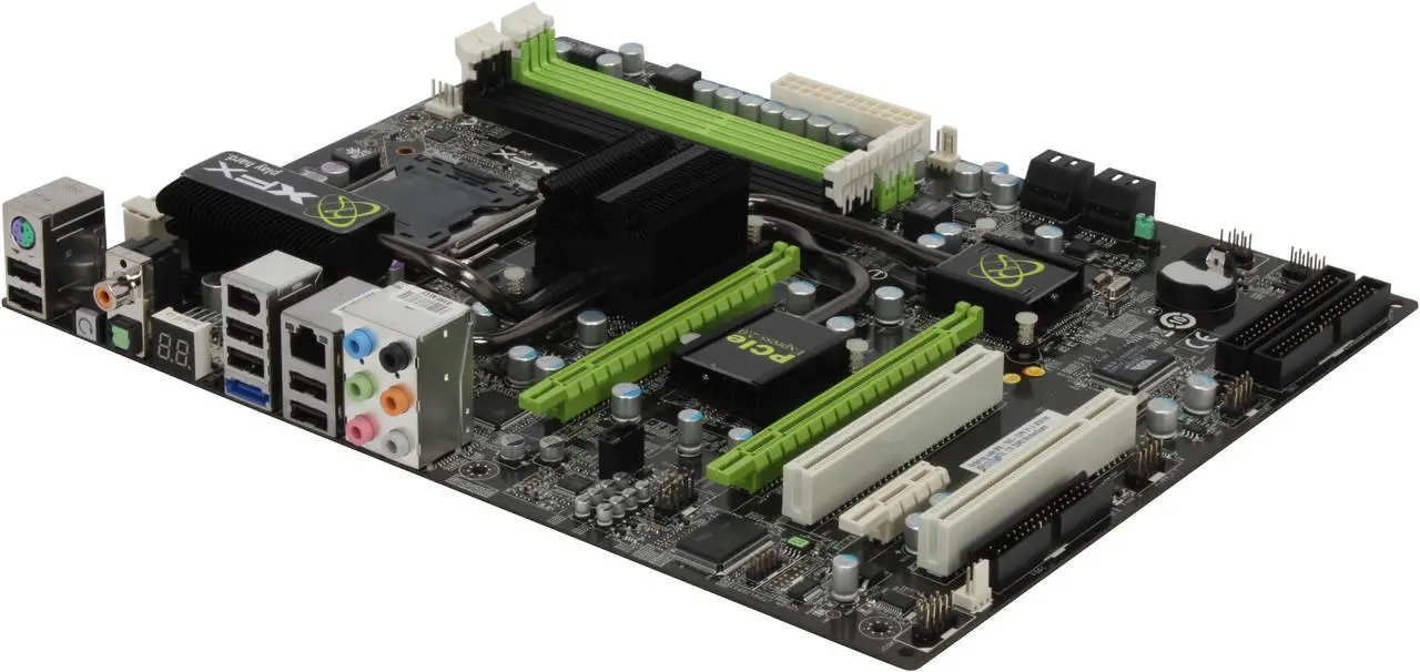 Main image of XFX MB750I72P9 LGA 775 NVIDIA nForce 750i SLI ATX Intel Motherboard