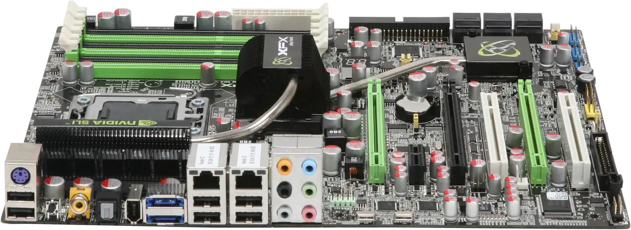 Alt view image 2 of 5 - XFX MBX58ICH19 LGA 1366 Intel X58 ATX Intel Motherboard