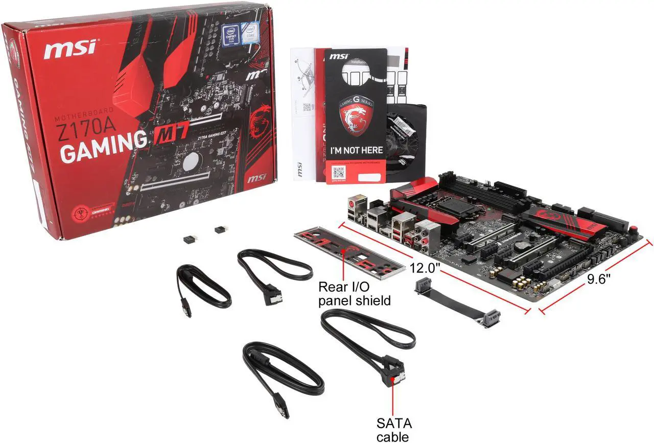 Alt view image 5 of 9 - MSI Gaming Intel Z170A LGA 1151 DDR4 USB 3.1 ATX Motherboard (Z170A Gaming M7)