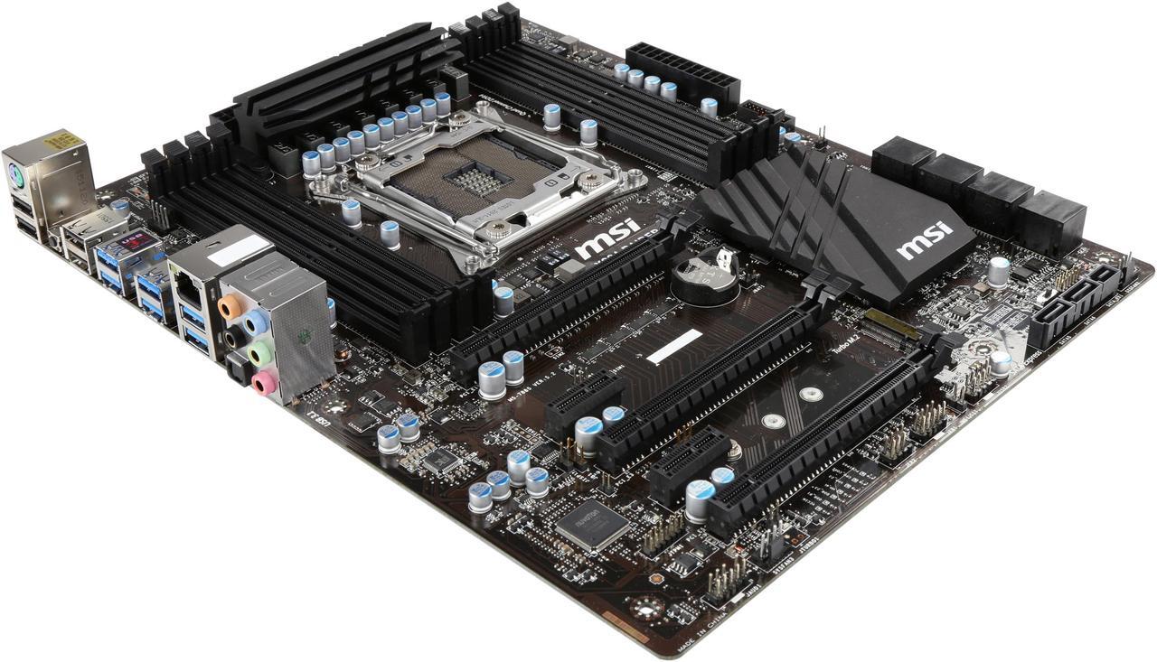 Main image of MSI Extreme Gaming Intel X99 LGA 2011 DDR4 USB 3.1 ATX Motherboard (X99A Raider)
