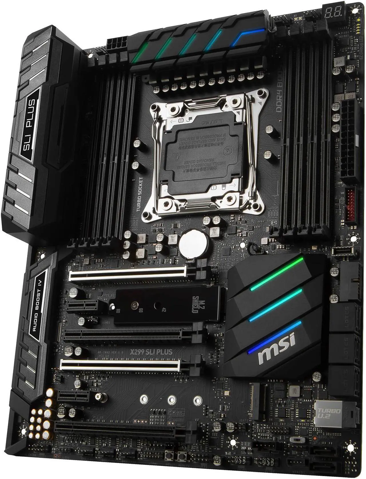Alt view image 2 of 4 - MSI PRO X299 SLI PLUS LGA 2066 Intel X299 ATX Intel Motherboard