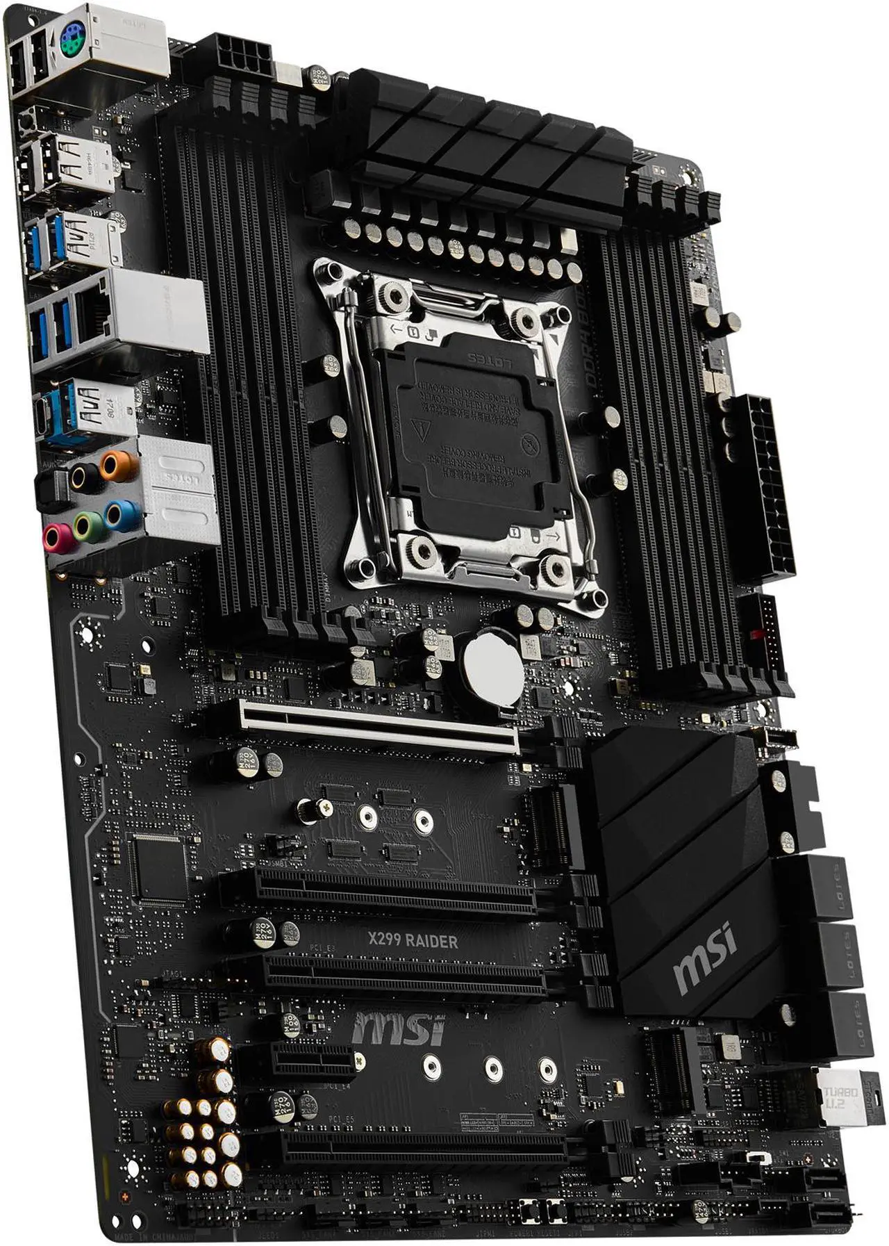 Alt view image 4 of 10 - MSI X299 RAIDER LGA 2066 Intel X299 USB 3.1 ATX Intel Motherboard