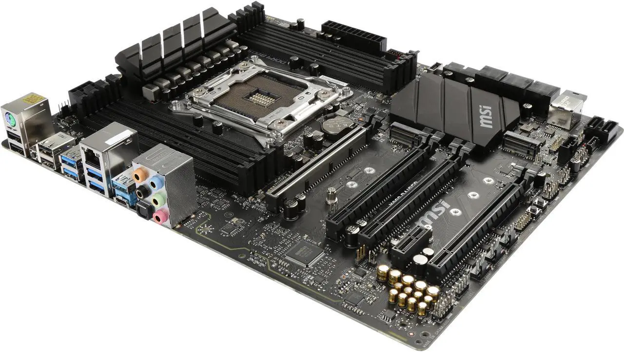Alt view image 7 of 10 - MSI X299 RAIDER LGA 2066 Intel X299 USB 3.1 ATX Intel Motherboard