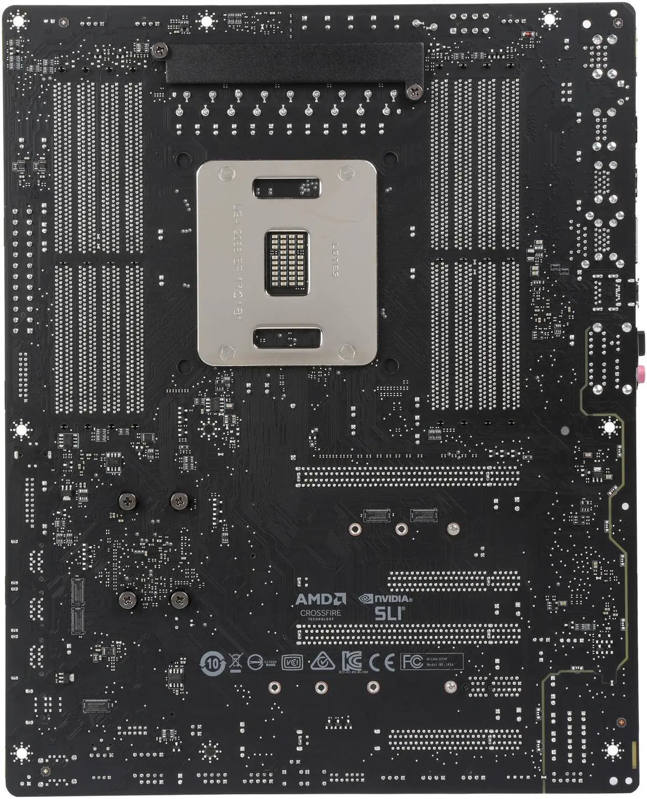 Alt view image 10 of 10 - MSI X299 RAIDER LGA 2066 Intel X299 USB 3.1 ATX Intel Motherboard