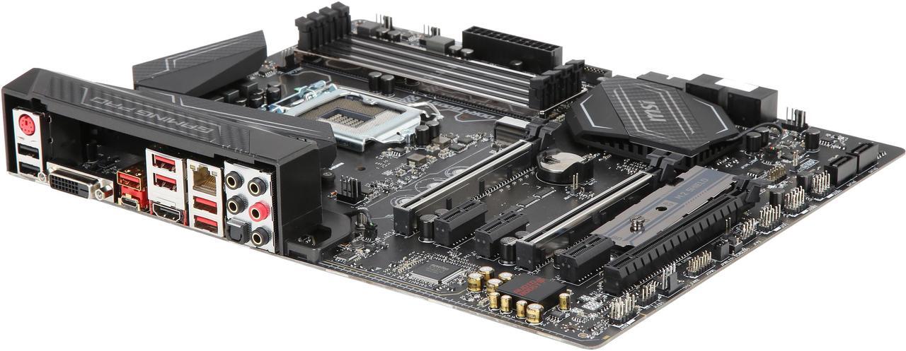 Main image of MSI Z270 GAMING PRO CARBON LGA 1151 Intel Z270 HDMI SATA 6Gb/s USB 3.1 ATX Intel Motherboard