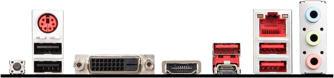 Alt view image 6 of 10 - MSI PERFORMANCE GAMING B450M GAMING PLUS AM4 AMD B450 USB 3.1 HDMI Micro ATX AMD Motherboard