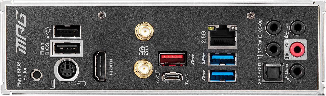 Alt view image 9 of 12 - MSI MPG B550I GAMING EDGE WIFI AM4 AMD B550 Mini ITX AMD Motherboard