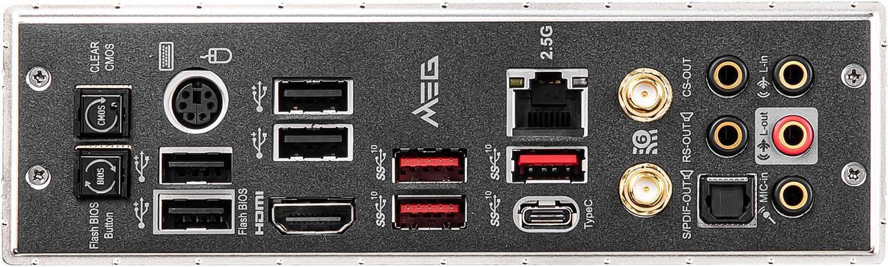 Alt view image 5 of 9 - MSI MEG B550 UNIFY-X AM4 AMD B550 SATA 6Gb/s USB 3.0 ATX AMD Motherboard