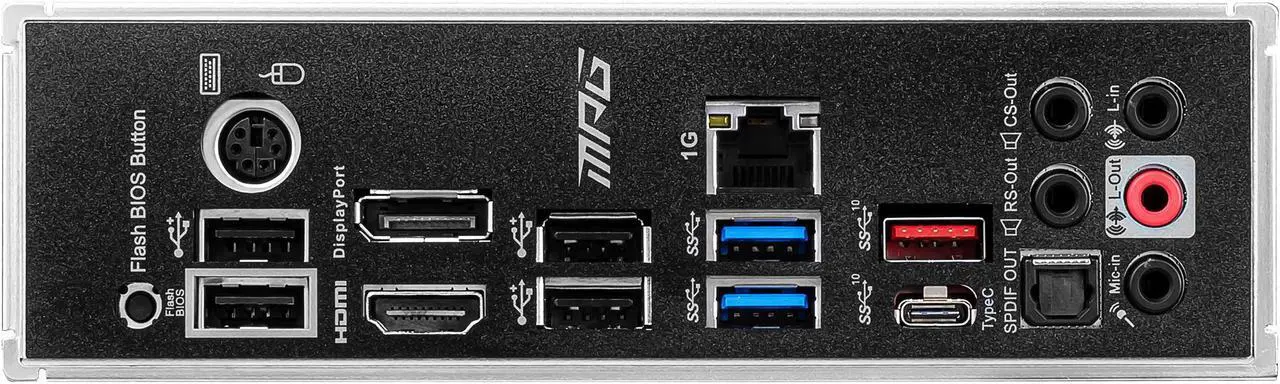Alt view image 7 of 10 - MSI MPG B550 GAMING PLUS AM4 AMD B550 ATX AMD Motherboard
