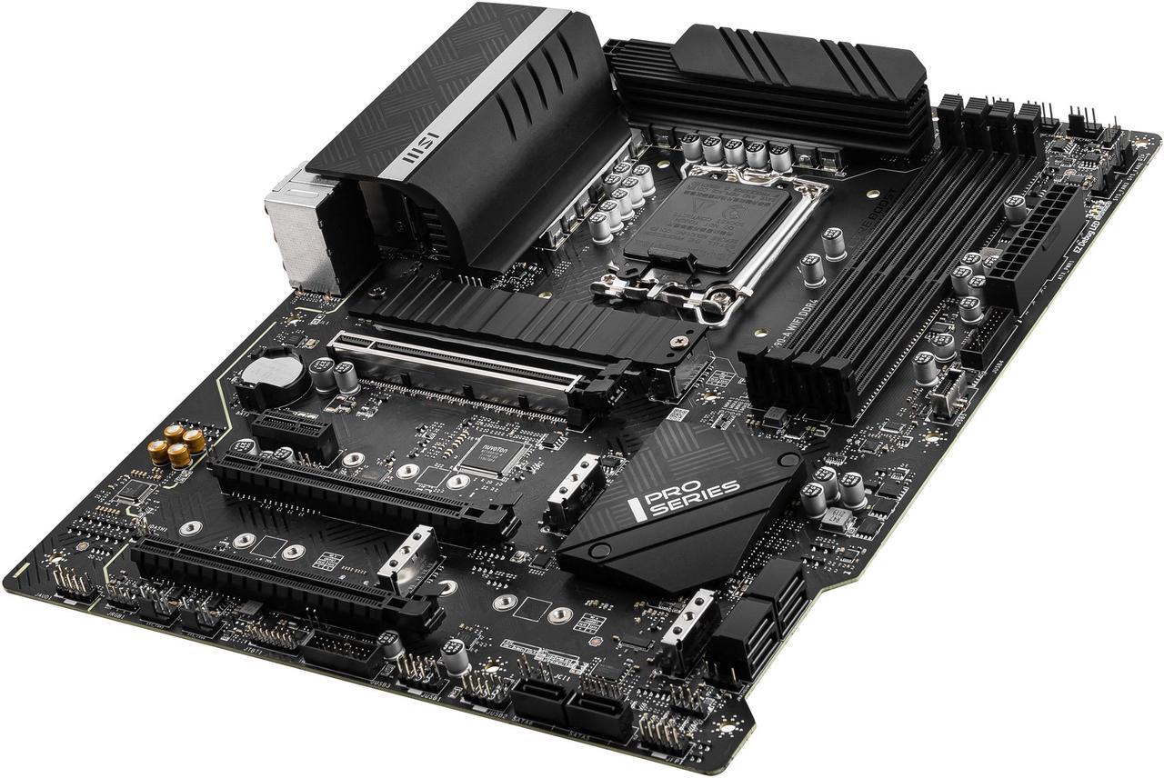 Alt view image 5 of 9 - MSI PRO Z690-A WIFI DDR4 LGA 1700 Intel Z690 SATA 6Gb/s ATX Intel Motherboard